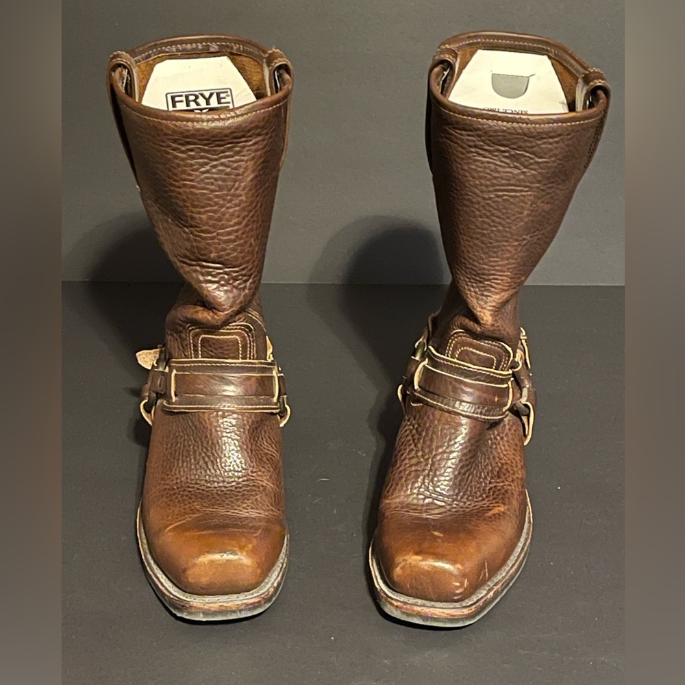 Frye brown leather boots